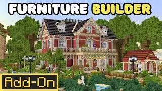 Дополнение Furniture Builder | Интерактивные блоки Minecraft Bedrock
