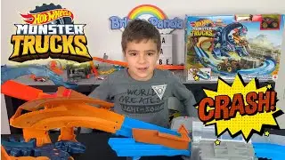 Hot Wheels Monster Trucks Pista do Escorpião Gigante