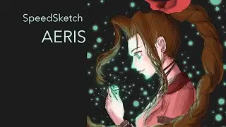 Aerith's White Materia - Final Fantasy 7 Speed Sketch