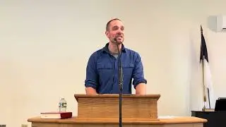 10/26/25  Guest Speaker Matt Gancz “Setting Our Days on Jesus” Heb 12:1-2; Col 3:1-2