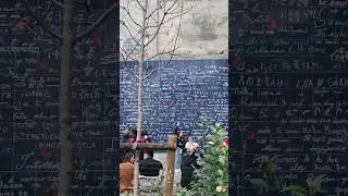 Wall of I Love You 💖 #Paris #France #TravelVlog