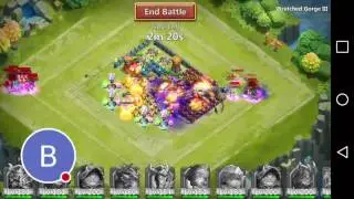 Castle Clash - public wretched gorge.  Mini rant