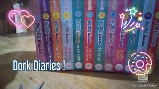 Dork Diaries Unboxing book 1 to 12!