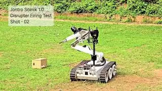 Precision Under Pressure: Disrupter Firing Test in Action || Jontro Soinik 1.0, EOD ROV