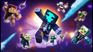 SenkoVR Minecraft Challenge!  Team NeoX is in a race in space! (6th Wednesday Part 1)