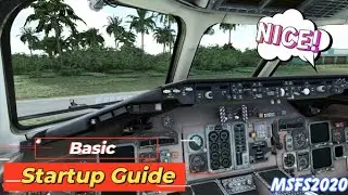 Msfs2020*MD-82* Quick & Dirty Startup No Checklist here Cold & Dark to Start  thats IT! No frills