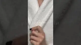 Egyptian Cotton Bathrobe #shorts