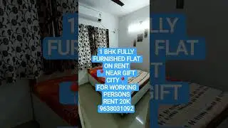 🔥1 Bhk Flat Gift city Gandhinagar #property