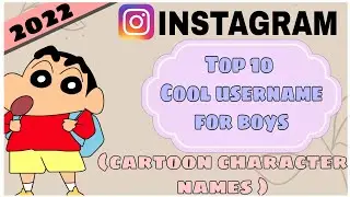 Instagram username for boys | instagram username for boys 2022 | cartoon character username for boys