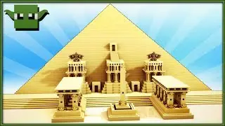 РУКОВОДСТВО ПО СБОРКЕ ЕГИПЕТСКОЙ ПИРАМИДЫ В ПОЛНОМ РАЗМЕРЕ В MINECRAFT