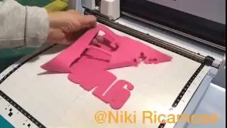 Come tagliare una scritta o un disegno non simmetrico - Niki 