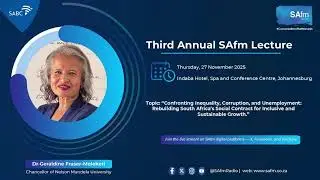SAfm Third Annual Lecture 2025