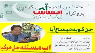 Ehsaas Emergency Cash Support Program |Video 1 |Web Portal government of Pakistan