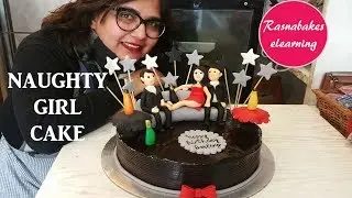 How to make bachelorette cakes design party cake ideas decorating tutorial video at home