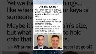 🧠 Your Brain Remembers What Your Heart Won&rsquo;t Forget#shorts