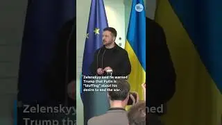 Trump threatens Russia with severe consequences over Ukraine war #Shorts