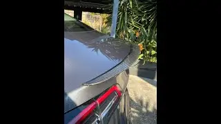 The Best TESLA Model 3/Y Spoiler | Carbon Fiber Mods |Tesery