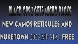 Call Of Duty Black Ops 2 Receives Micro Items