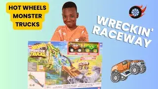 Hot Wheels Monster Trucks Wreckin' Raceway | Enjay's Play Space
