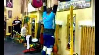 STRONGMAN Raivis Vidzis press 190kg