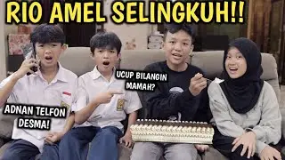 RIO PACARAN SAMA AMEL DI DEPAN ADEK KANDUNG AUTO DI BILANGIN