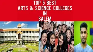 Top 5 Best Arts & Science Colleges in Salem || VijaiRox