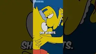 What Happens When Bart Has A Crush? #thesimpsons