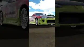 [Stickman Rope Hero&rsquo;s Mitsubishi Eclipse] SRH X CPM #naxeex #carparkingmultiplayer