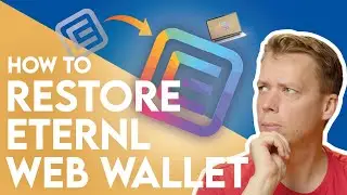 How To Recover An Eternl Web Wallet