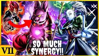 Zenkai Buffed CHAMPA Teams up With Vados on GOD KI | Dragon Ball Legends PVP