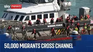 Port of Dover live as 50,000 migrants have crossed the Channel since Sir Keir Starmer became PM