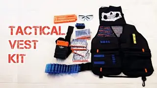 Review - Nerf Tactical Vest Kit with Molle Mag Holder and More.