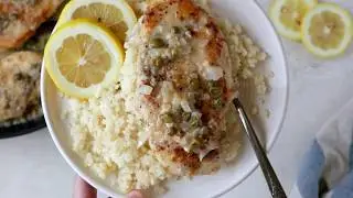 Paleo Chicken Piccata {Whole30, Keto}