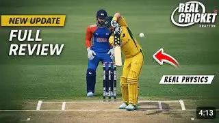 Real cricket 24 new update shocked me 😱| feels different now 🔥