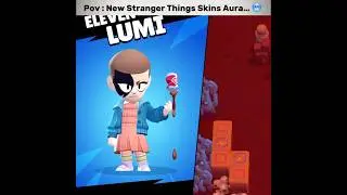 New Stranger Things Skins Aura&hellip; 🥶 #brawlstars #supercell #virlashort #fyp #brawltalk #new #skin