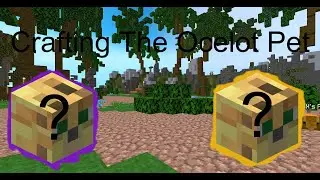 Crafting The Ocelot Pet | Hypixel Skyblock Ironman