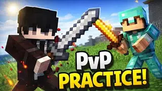 PvP Practice in Minecraft 🔥 | Sword Fight 😈