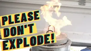 My First DIY Metal Melting Foundry