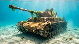 Complete Restoration of a Tiger Tank Abandoned for 40 Years at the Bottom of the Sea