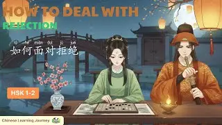 [HSK 1-2] 如何面对拒绝 - How To Deal With Rejection | Practice Listening To Chinese Podcast