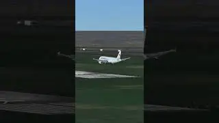 Airbus A320 Takeoff & Landing | EDDP to EHAM | Real Flight Simulator Pro Shorts ✈️