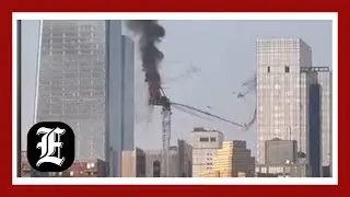 New York City crane collapse: Construction equipment tumbles to ground