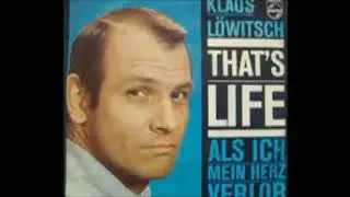Klaus L&ouml;witsch, That&acute;s life, Single 1962