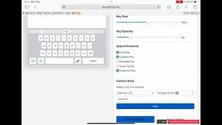 iPad Custom Keyboard Designer in a Perchance Generator be like: