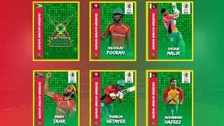 The Guyana Amazon Warriors squad for CPL 2021