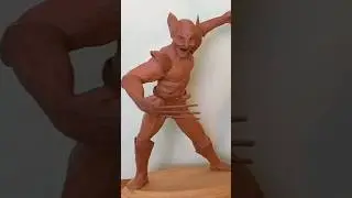 Sculpting X-Men '97 #sculpting #clayart  #xmen #wolverine #fanart #marvelrivals #claysculpting