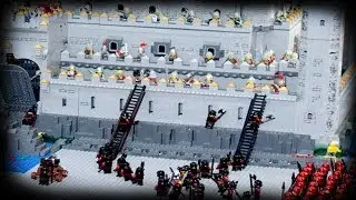 Lego Castle, Assault and Destruction (brutal). Catbrick 2013
