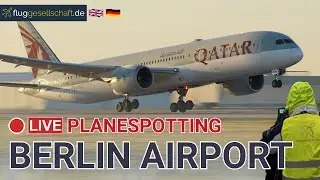 Airport LIVE 🦊 Berlin (BER) Flughafen | Do. 29.1.2026 #livestream