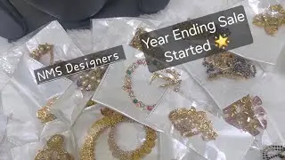 ✨ అద్భుతమైన డిజైన్స్ పై అద్భుత ధరలు — NMS Designers Year End Sale ప్రారంభం! DM #whatsapp