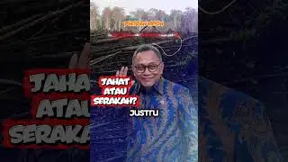 1 Pohon Butuh 40 Tahun&hellip; Tapi 1,6 Juta Hektar Hutan Habis Dalam 1 Tanda Tangan!?? #viral #beritaviral